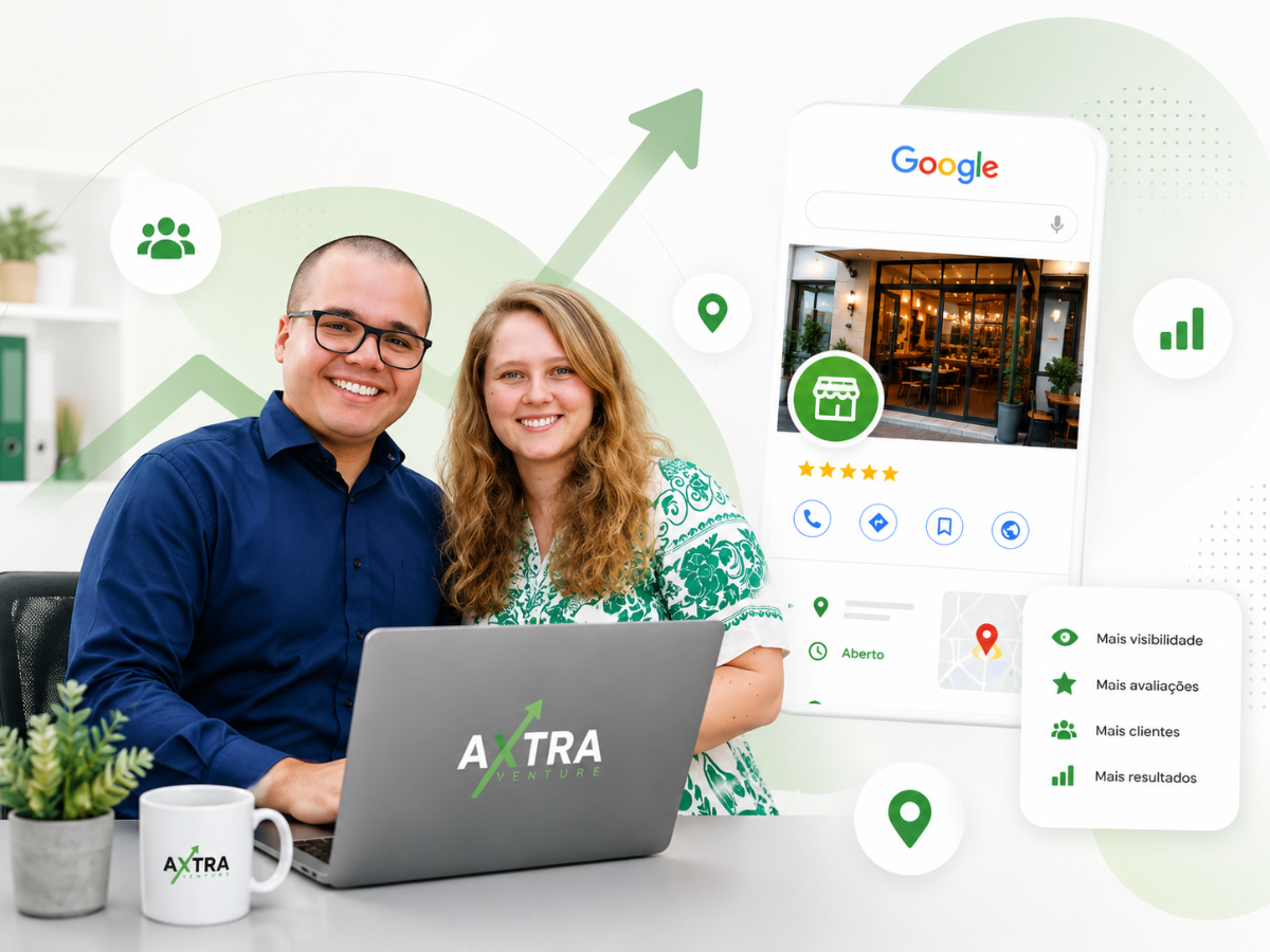 Equipe Axtra Venture especialista em Google Meu Negócio